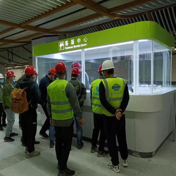 天津定制地鐵服務(wù)中心亭 地鐵服務(wù)崗?fù)?服務(wù)亭制作工廠(chǎng)——捷士通